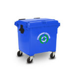 500 liter bedrijfsafval rolcontainer